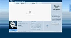Desktop Screenshot of multihulls.co.uk